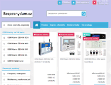 Tablet Screenshot of bezpecnydum.cz